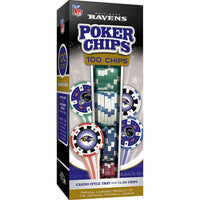 Wholesale Baltimore Ravens 100 Piece Poker Chips