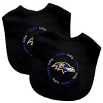 Wholesale Baltimore Ravens - Baby Bibs 2-Pack