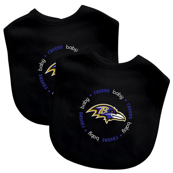 Wholesale Baltimore Ravens - Baby Bibs 2-Pack