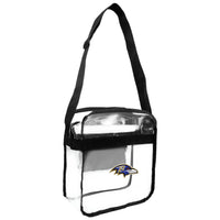 Wholesale Baltimore Ravens Clear Carryall Crossbody