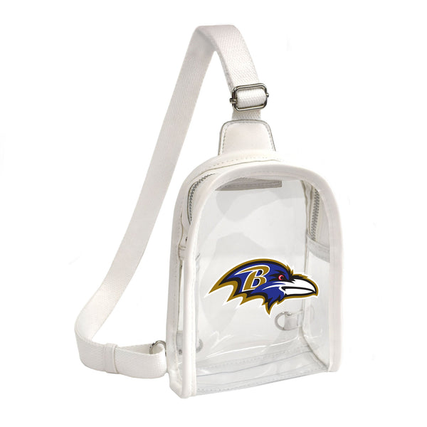 Wholesale Baltimore Ravens Clear Mini Sling