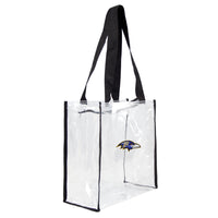 Wholesale Baltimore Ravens Clear Square Stadium Tote