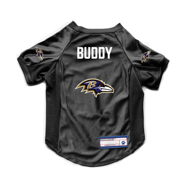 Wholesale Baltimore Ravens Custom Pet Stretch Jersey