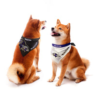 Wholesale Baltimore Ravens Home and Away Pet Bandana Set