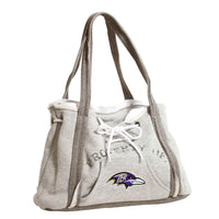 Wholesale Baltimore Ravens Hoodie Purse Grey