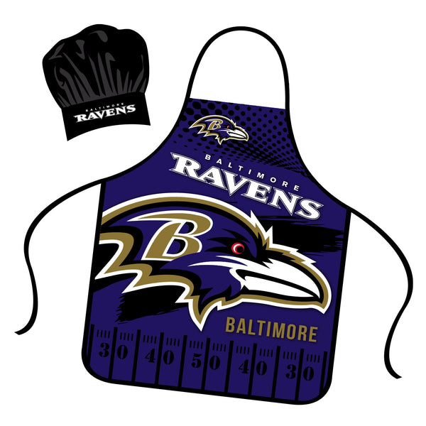 Wholesale Baltimore Ravens NFL / APR001 - Aprons Chef Hats