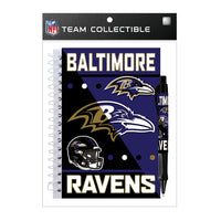 Wholesale Baltimore Ravens NFL / NBP008KT - 5x7Notebook Pen Sets /