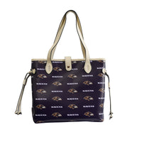 Wholesale Baltimore Ravens Patterned Tote -