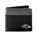 Wholesale Baltimore Ravens Pebble BiFold Wallet BLCK