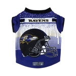 Wholesale Baltimore Ravens Pet Performance Tee Shirt - Assorted Sizes