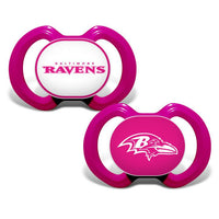 Wholesale Baltimore Ravens - Pink Pacifier 2-Pack