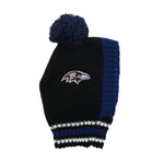 Wholesale Baltimore Ravens Team Pet Knit Hat- Assorted Sizes