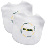 Wholesale Baylor Bears - Baby Bibs 2-Pack