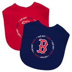 Wholesale Boston Red Sox - Baby Bibs 2-Pack