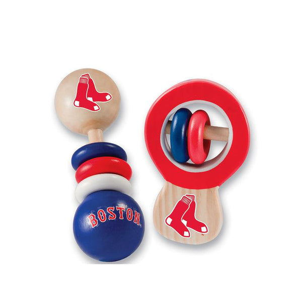 Wholesale Boston Red Sox - Baby Rattles 2-Pack