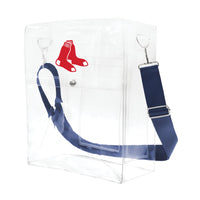 Wholesale Boston Red Sox Clear Ticket Satchel Alt