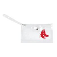 Wholesale Boston Red Sox Clear Ticket Wristlet