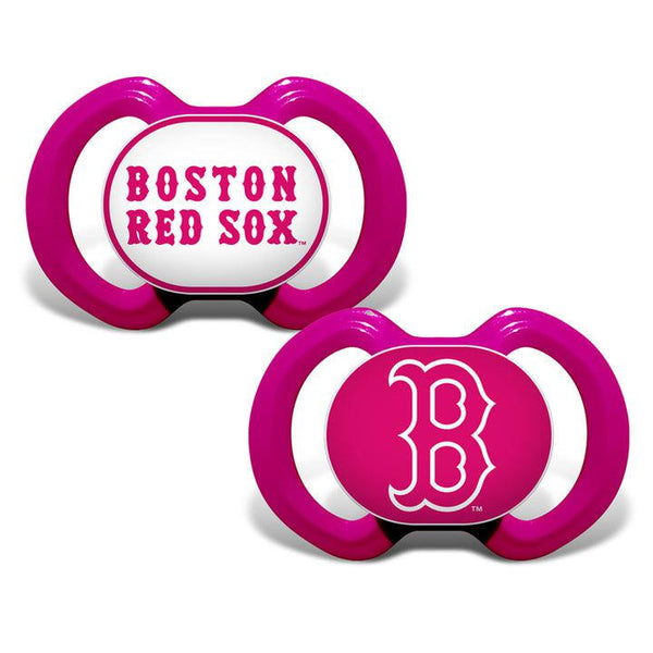 Wholesale Boston Red Sox - Pink Pacifier 2-Pack