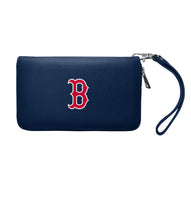 Wholesale Boston Red Sox Zip Organizer Wallet Pebble Navy