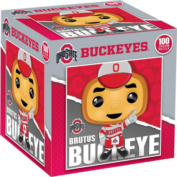 Wholesale Brutus - Ohio State Buckeyes Mascot 100 Piece Jigsaw Puzzle