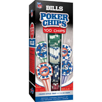 Wholesale Buffalo Bills 100 Piece Poker Chips