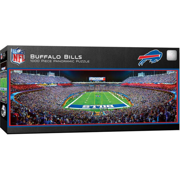 Wholesale Buffalo Bills - 1000 Piece Panoramic Jigsaw Puzzle - End View