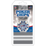 Wholesale Buffalo Bills 20 Piece Poker Chips