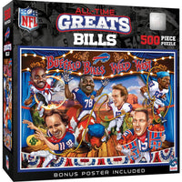 Wholesale Buffalo Bills - All Time Greats 500 Piece Jigsaw Puzzle