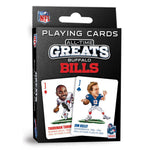 Wholesale Buffalo Bills All-Time Greats Playing Cards - 54 Card Deck