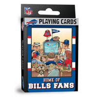 Wholesale Buffalo Bills Fan Deck Playing Cards - 54 Card Deck