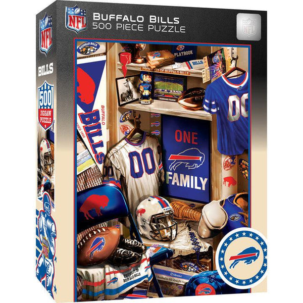 Wholesale Buffalo Bills - Locker Room 500 Piece Jigsaw Puzzle