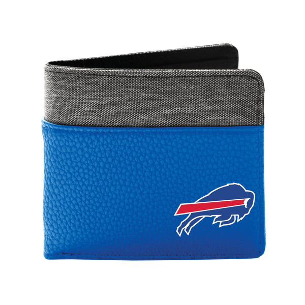 Wholesale Buffalo Bills Pebble BiFold Wallet ROYL