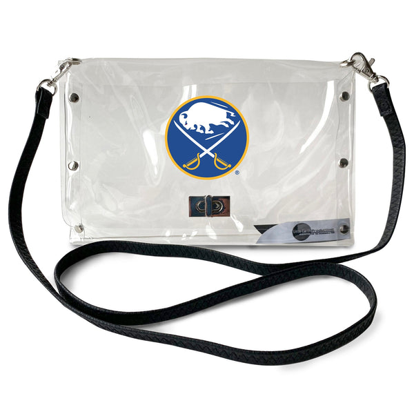 Wholesale Buffalo Sabres Clear Envelope Purse STRAP