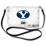 Wholesale BYU Cougars Clear Envelope Purse STRAP