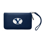 Wholesale BYU Cougars Zip Organizer Wallet Pebble Navy