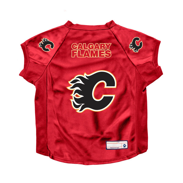 Wholesale Calgary Flames Big Pet Stretch Jersey Big