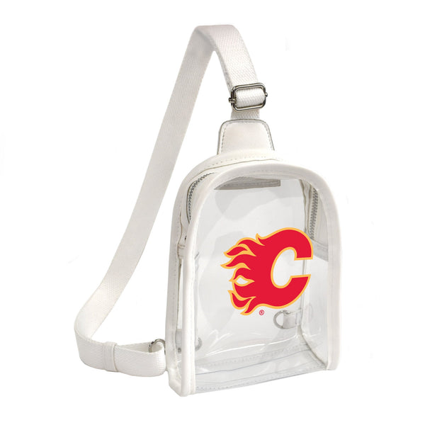 Wholesale Calgary Flames Clear Mini Sling