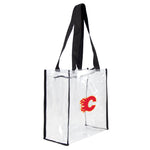 Wholesale Calgary Flames Clear Square Stadium Tote