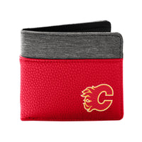 Wholesale Calgary Flames Pebble BiFold Wallet LRED