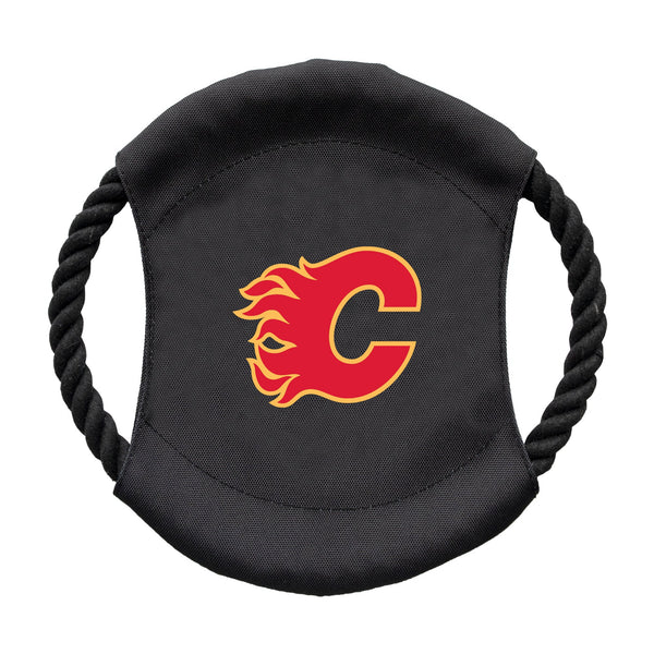 Wholesale Calgary Flames Team Flying Disc Pet Toy