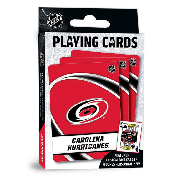 Wholesale Carolina Hurricanes Playing Cards - 54 Card Deck