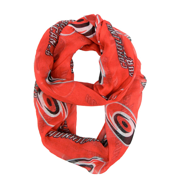 Wholesale Carolina Hurricanes Sheer Infinity Scarf