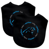 Wholesale Carolina Panthers - Baby Bibs 2-Pack