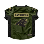 Wholesale Carolina Panthers Big Valor Pet Stretch Jersey