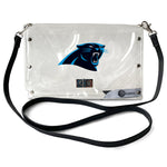 Wholesale Carolina Panthers Clear Envelope Purse STRAP