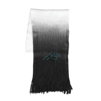 Wholesale Carolina Panthers Dip Dye Scarf Black