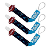 Wholesale Carolina Panthers - Pacifier Clip 3-Pack