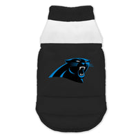 Wholesale Carolina Panthers Pet Parka Puff Vest