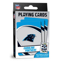 Wholesale Carolina Panthers Playing Cards - 54 Card Deck