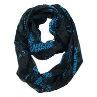 Wholesale Carolina Panthers Sheer Infinity Scarf